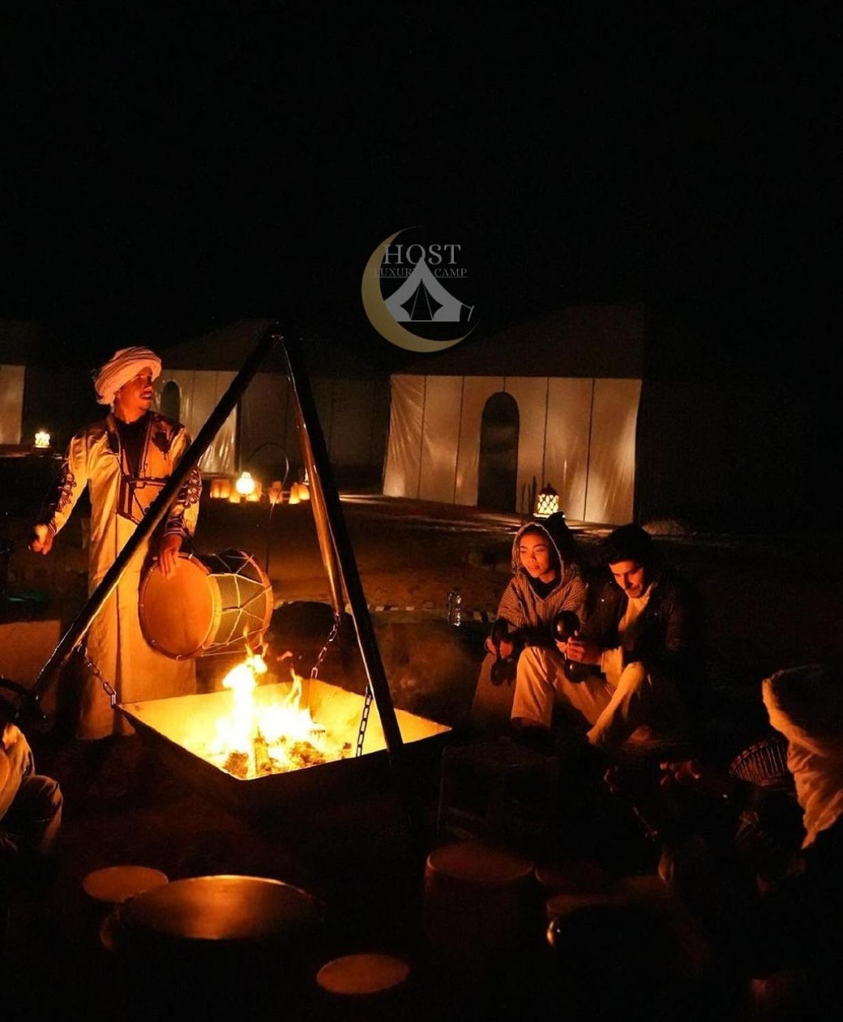 Hotel Host Luxury Camp Merzouga Exterior foto